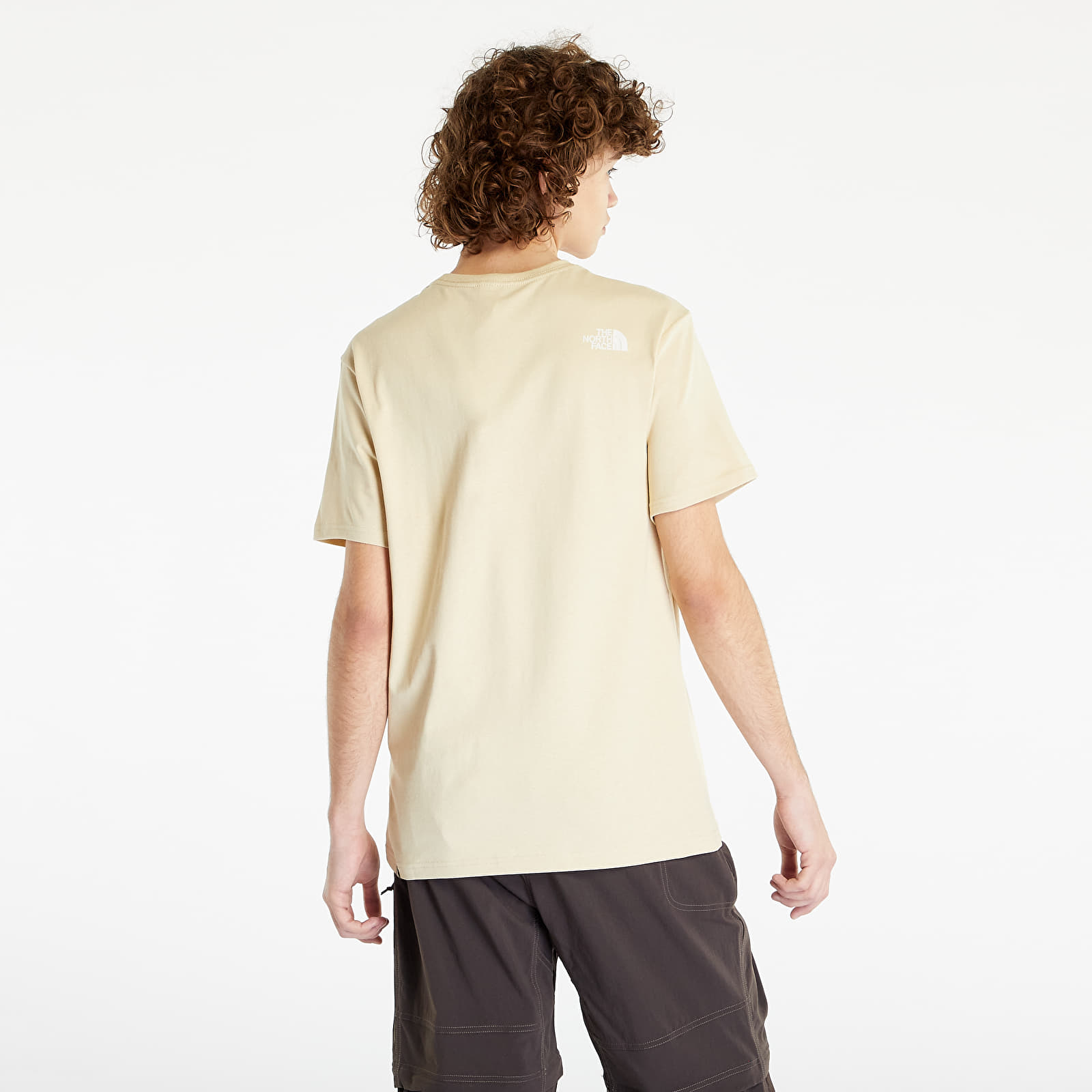 Tričká The North Face S/S Woodcut Dome Tee Gravel