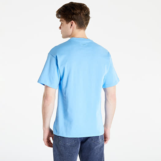 University blue top t shirt