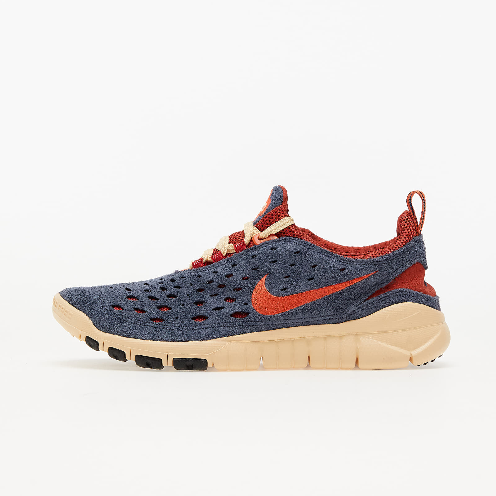 Nike free run mens orange clearance
