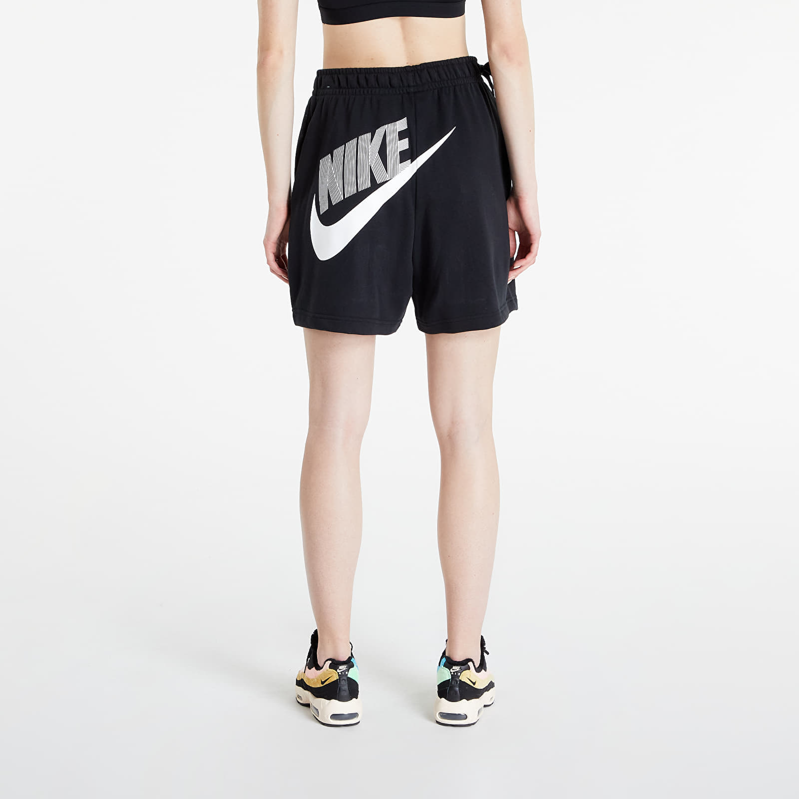 Shorts Nike Sportswear French Terry Fleece High-Rise Shorts Black