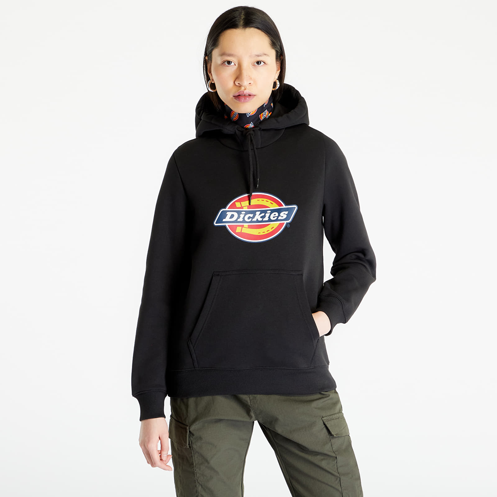 Sweatshirts Dickies Icon Logo Women´s Hoodie Black