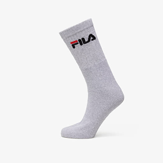 Socks Fila 3 Pack Sport Socks Black Grey White Queens