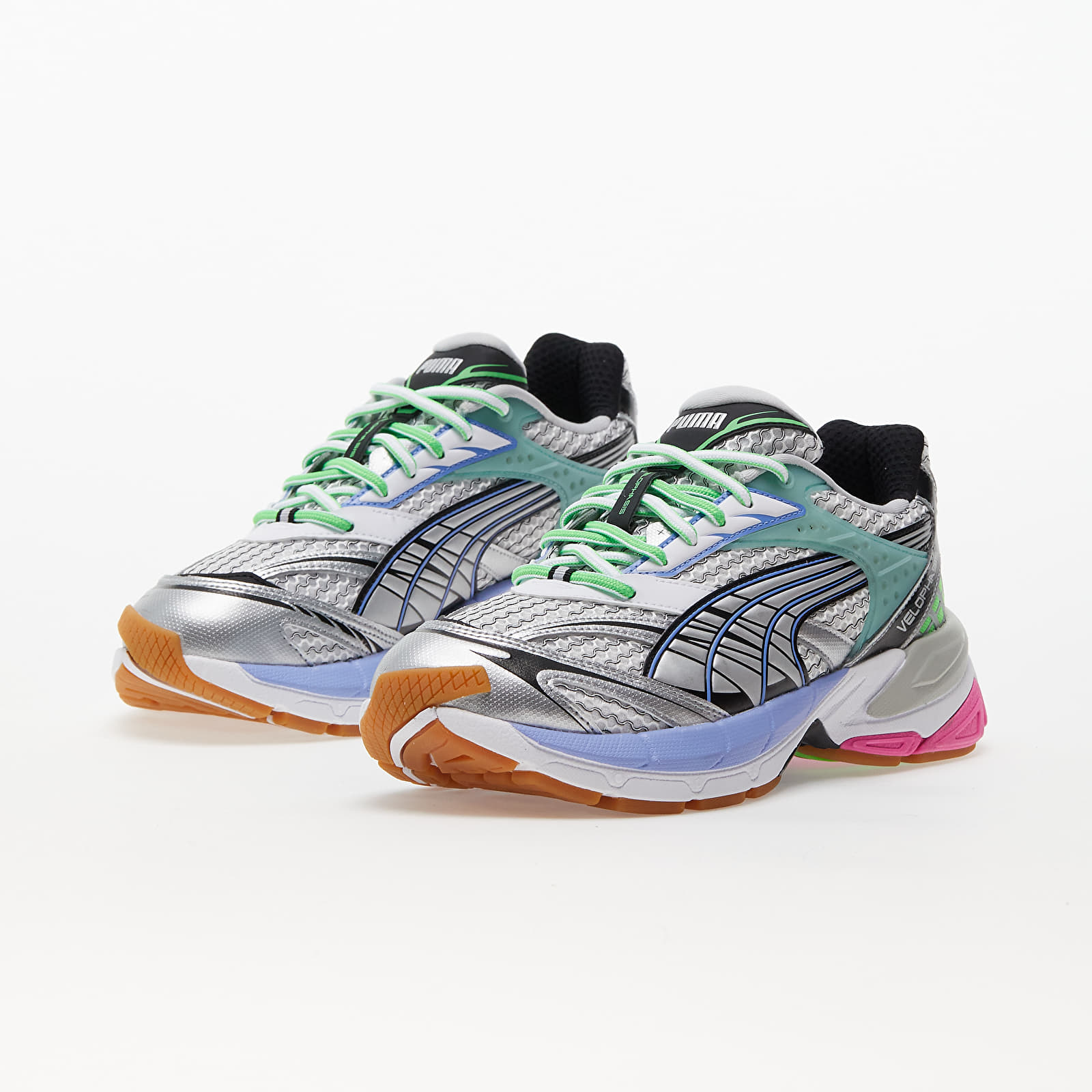 Pánske tenisky a obuv Puma Velophasis Phased Puma Black-Intense Lavender