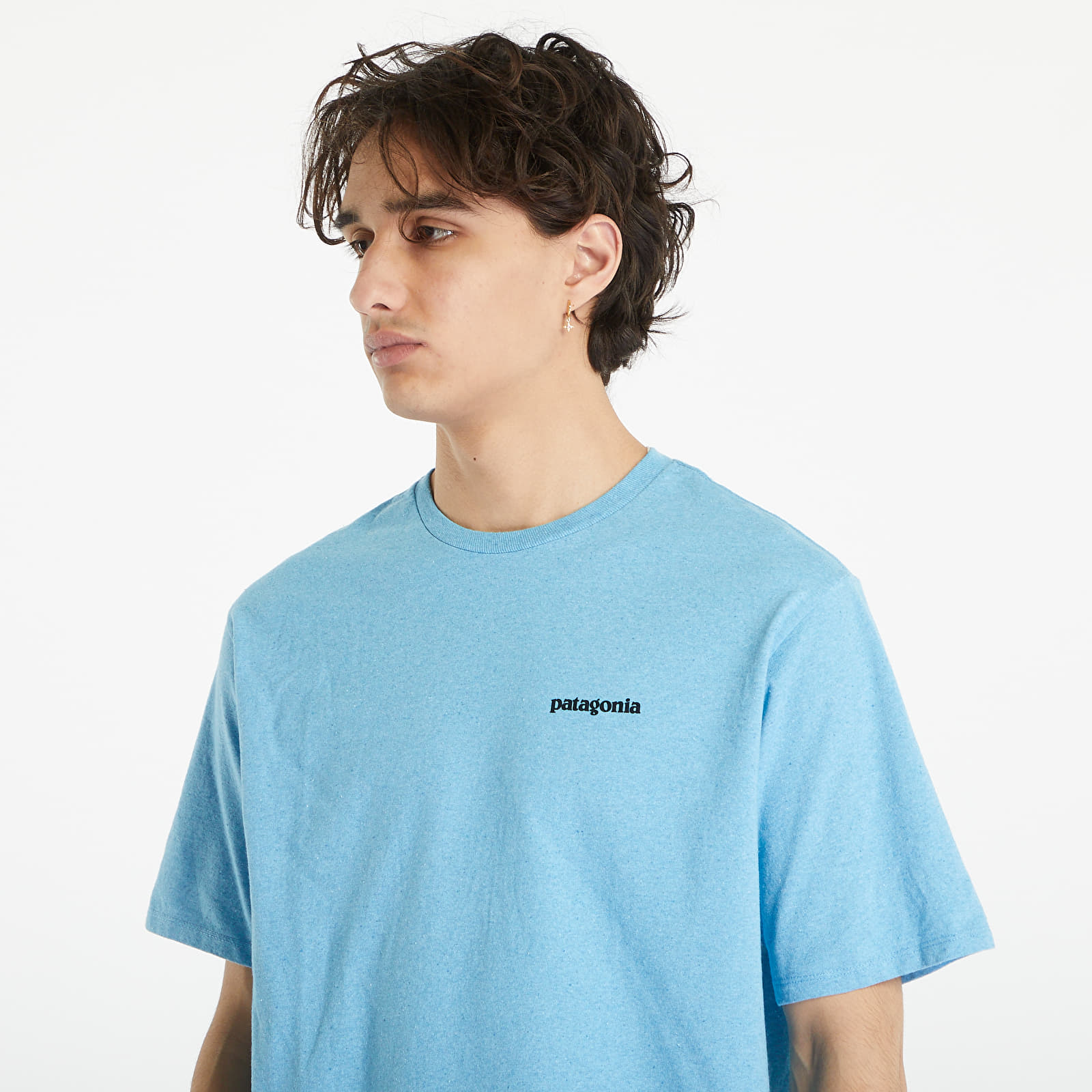 Camisetas Patagonia M s P 6 Logo Responsibili Tee Blue Queens