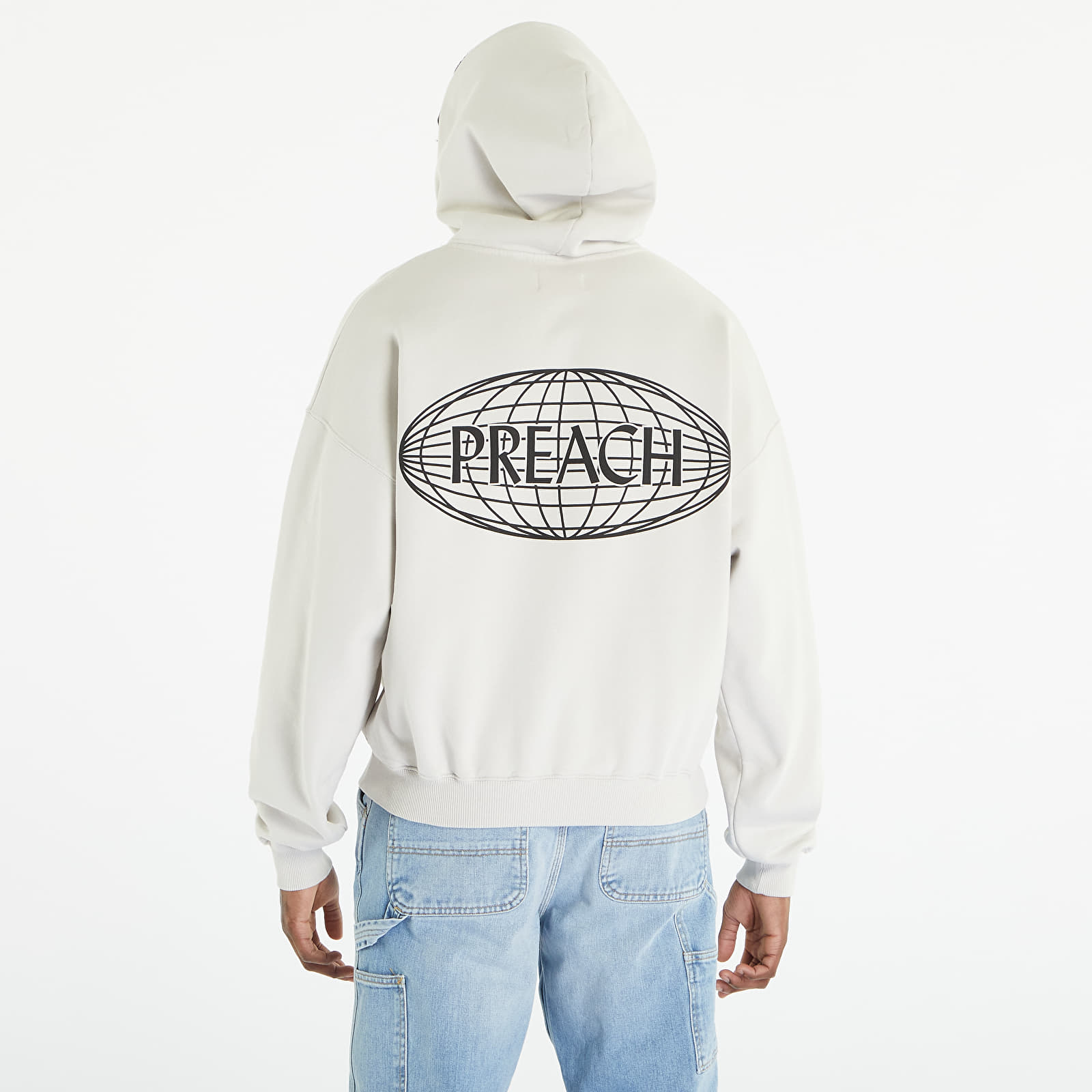 Hanorace PREACH Oversized Universe H GOTS Bone