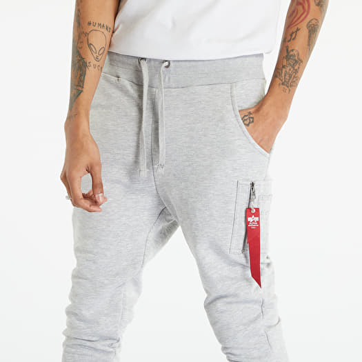 Sweatpants Alpha Industries X Fit Slim Cargo Pant Grey Queens