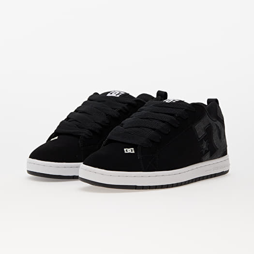 Men s sneakers and shoes DC Court Graffik Black Resin Queens