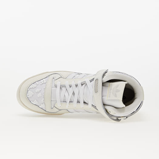 adidas Originals Forum 84 Hi W Off White/ Ftw White/ Aluminium | Queens