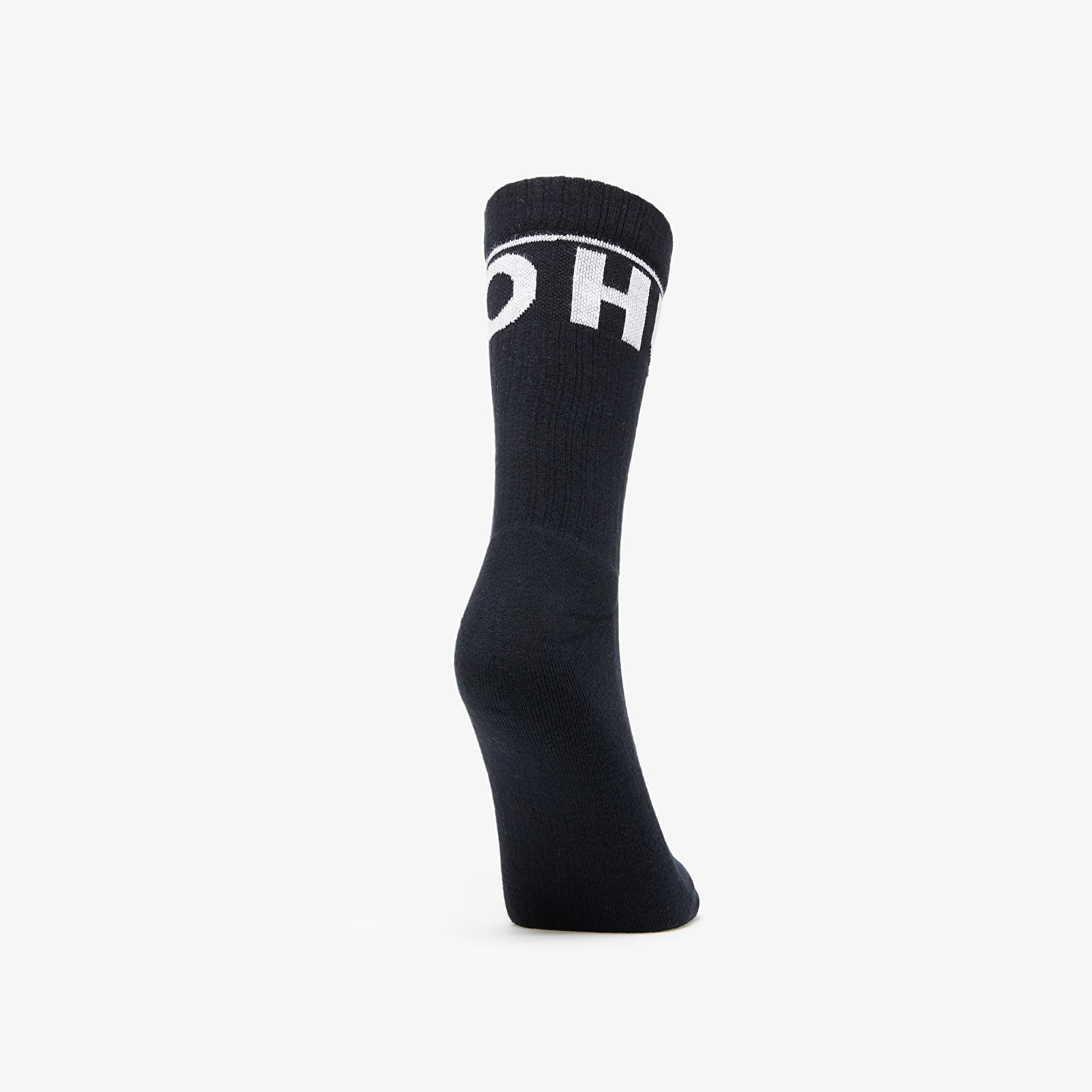Zubehör Hugo Boss Finest Soft Cotton Rib Iconic Socks 2-Pack Black