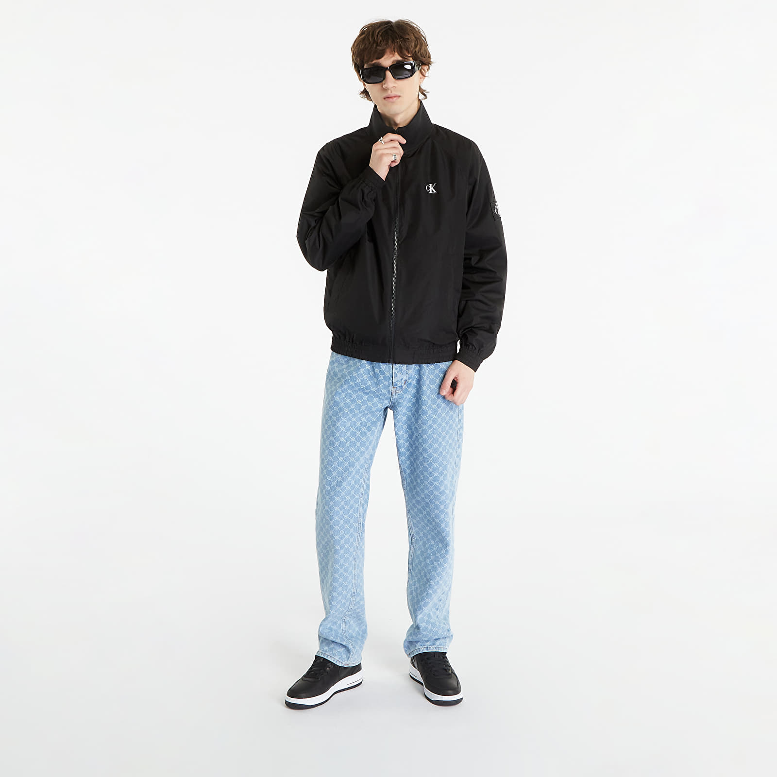 Jacken CALVIN KLEIN JEANS Recycled Polyester Zip Up Jacket Black
