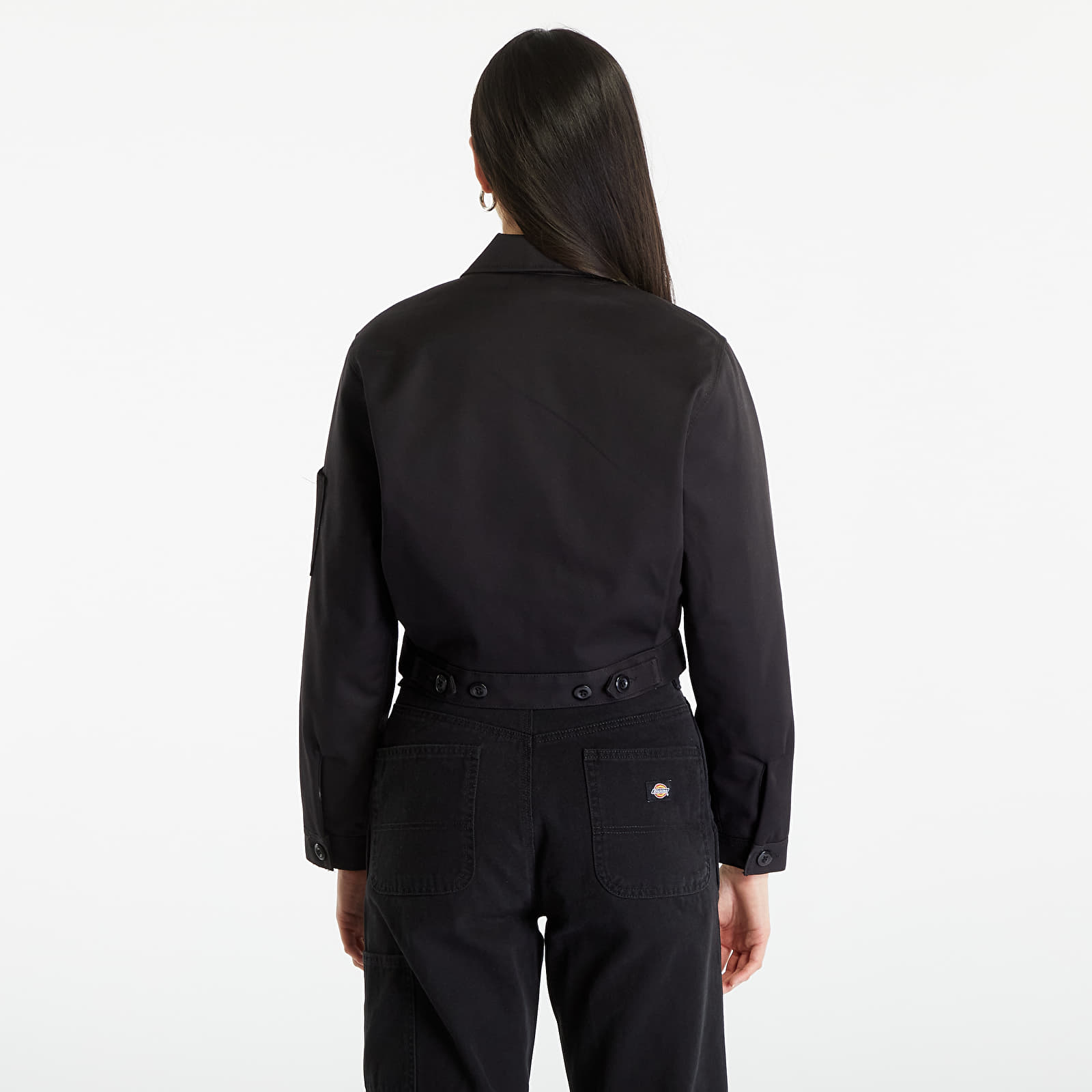 Jackets Dickies Lined Eisenhower Cropped Jacket Black