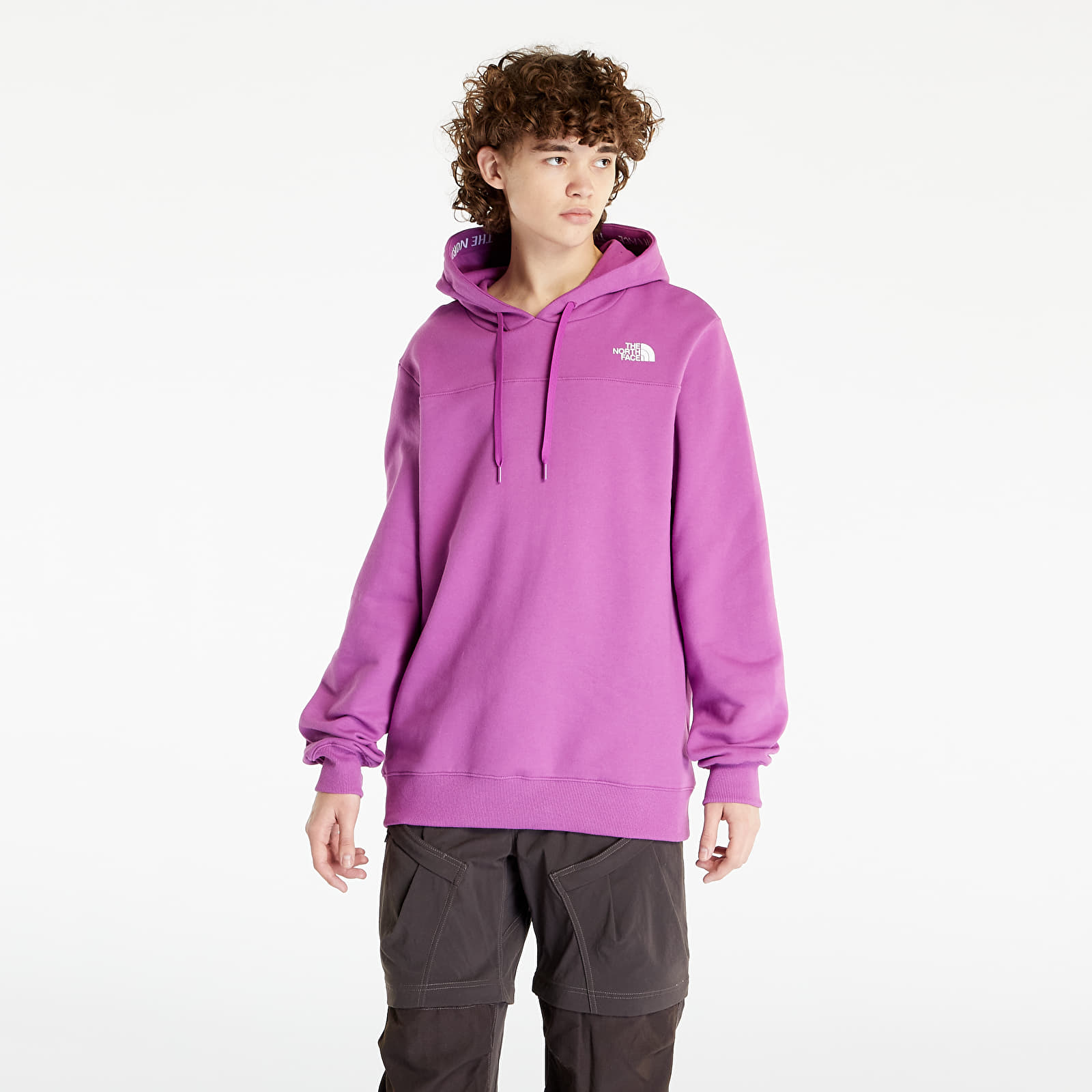 Sweatshirts The North Face Zumu Fleece Hoodie Purple Cactus Flower