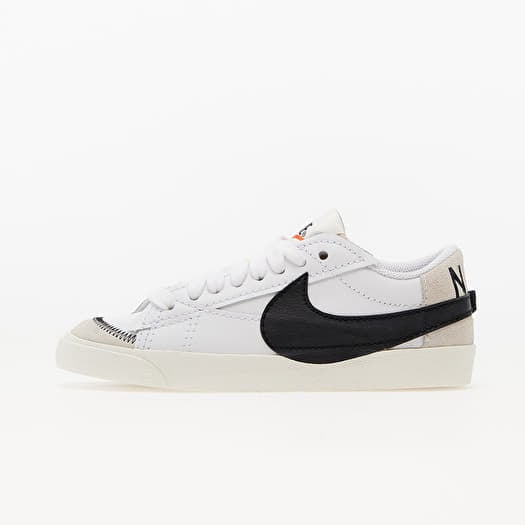 Turnschuhe und Schuhe fur Manner Nike Blazer Low 77 Jumbo White Black White Sail Queens