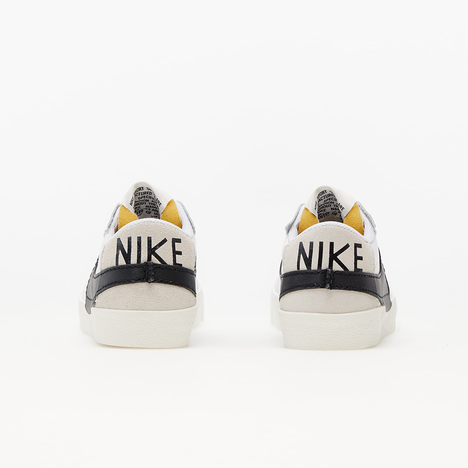 Men s shoes Nike Blazer Low 77 Jumbo White Black White Sail Queens