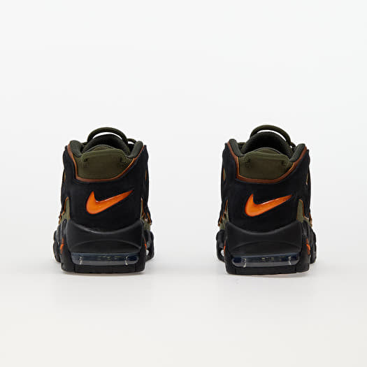 Men s sneakers and shoes Nike Air More Uptempo 96 Cargo Khaki Black Pecan Alpha Orange Queens