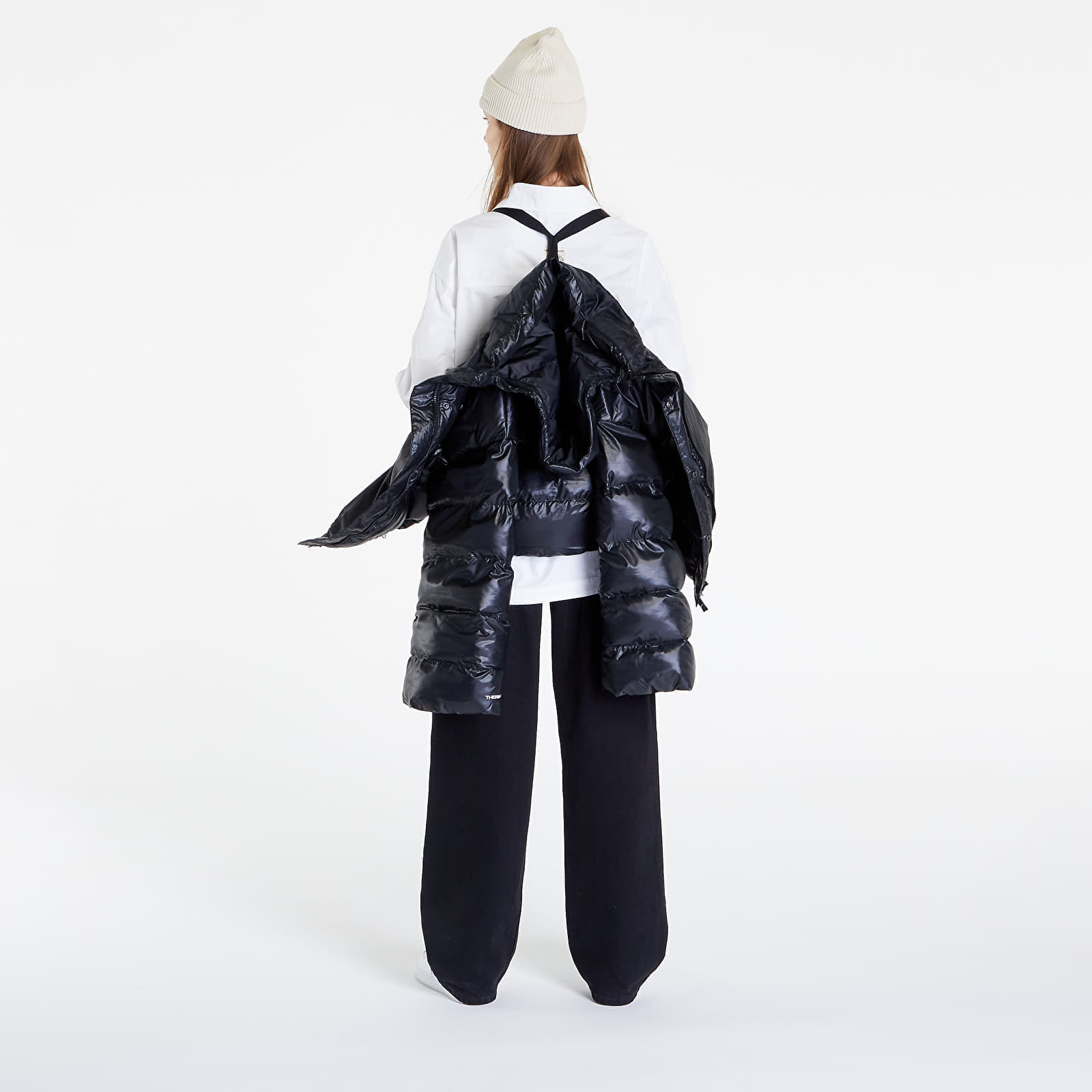 Kurtki Nike Sportswear Therma-FIT City Series Women's Synthetic-Fill Hooded Jacket Black