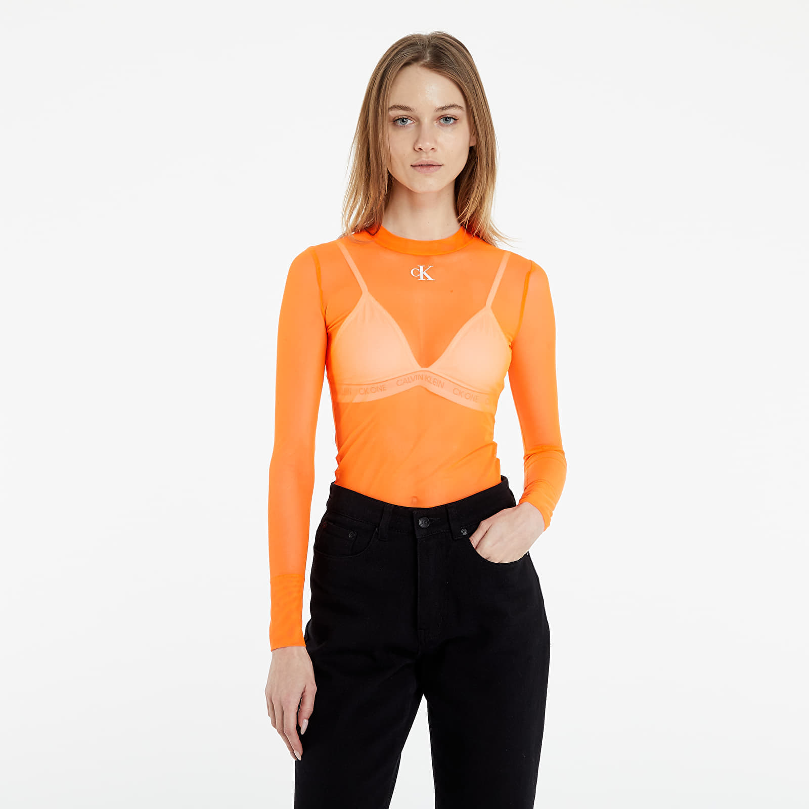 Calvin klein mesh top shop