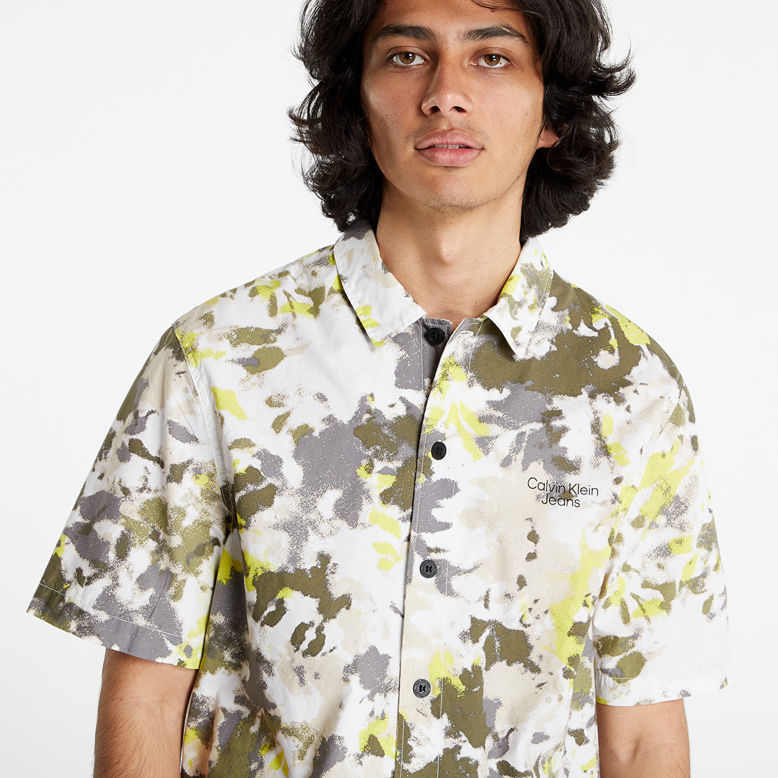 Calvin klein best sale camouflage t shirt