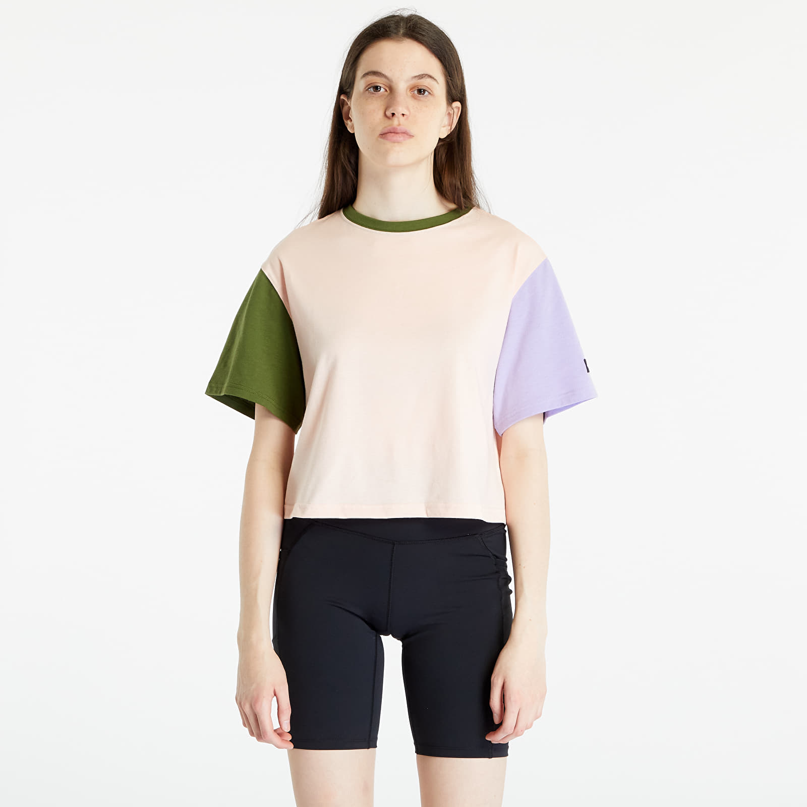 Trička Columbia Deschutes Valley™ Cropped Short Sleeve Tee Peach Blossom