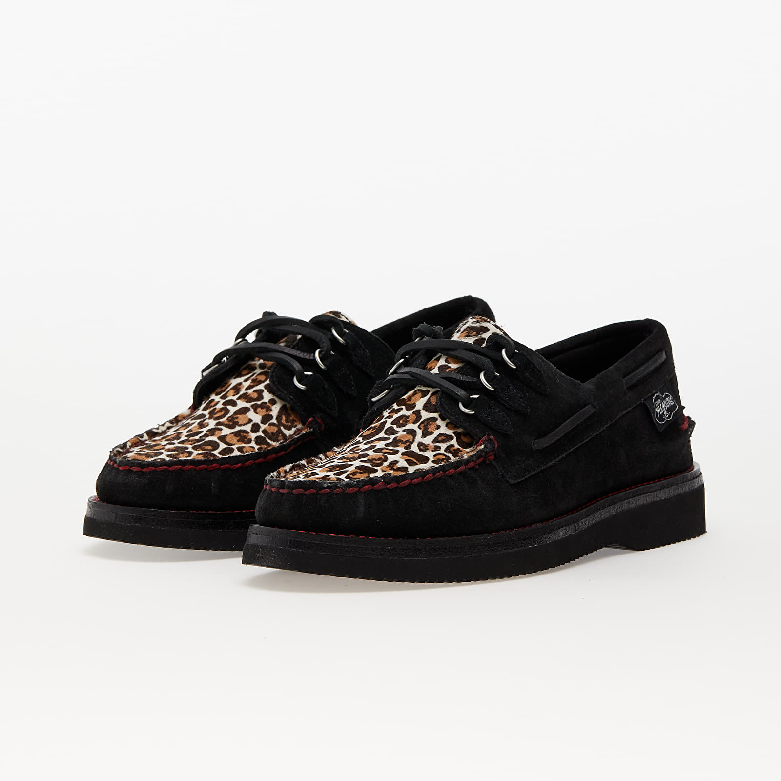 Turnschuhe und Schuhe für Männer PLEASURES x Sperry Vibram 3-Eye Boat Shoe Black