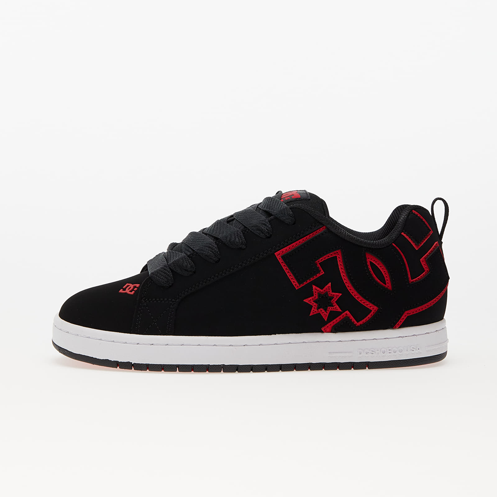 Men's sneakers and shoes DC Court Graffik Black/ Red/ White