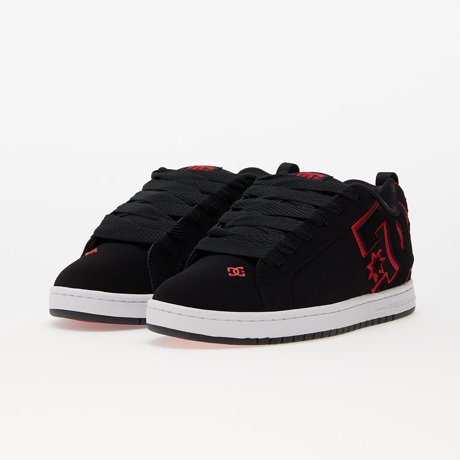 Ténis e sapatos para homem DC Court Graffik Black/ Red/ White