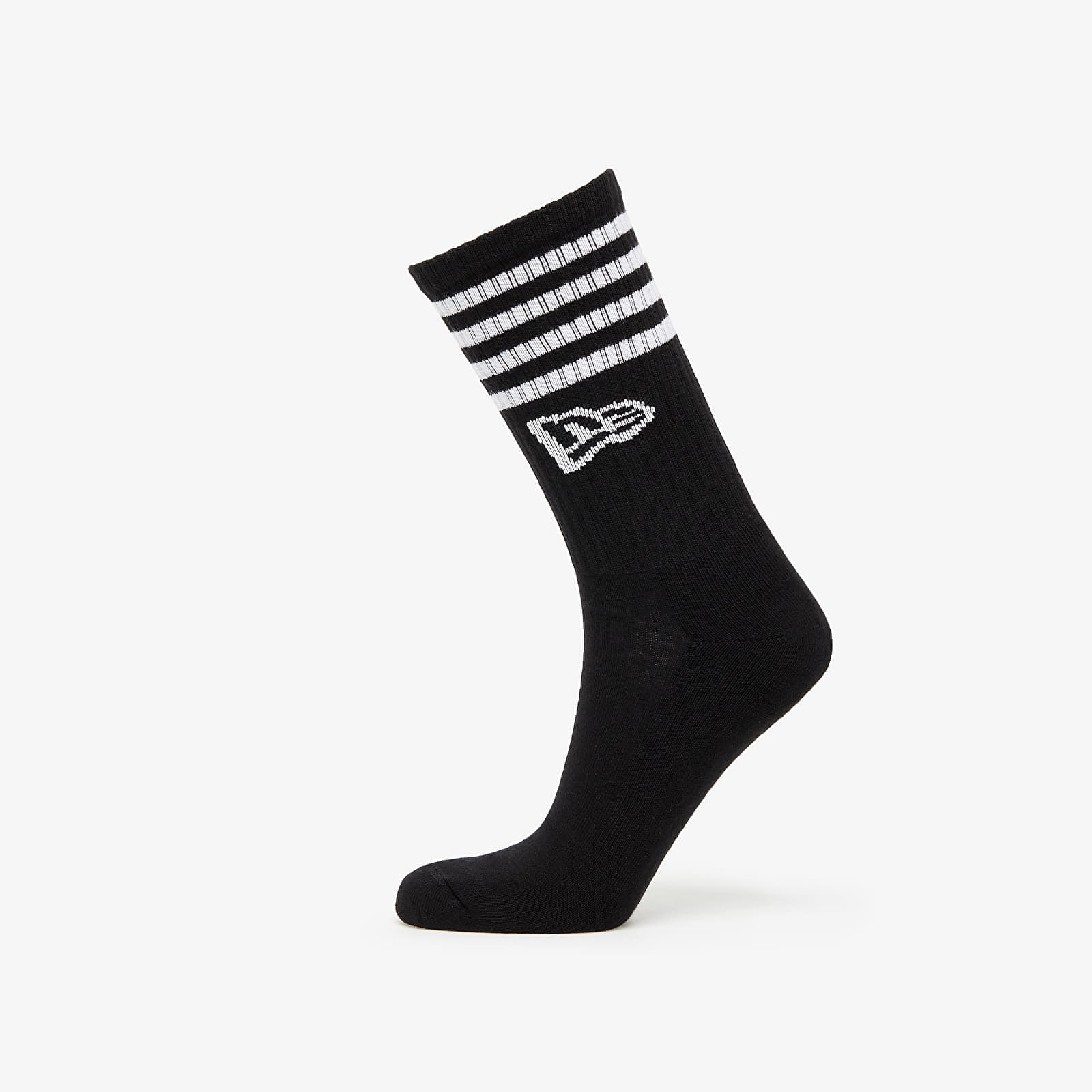 Calcetines New Era Stripe Crew 3-Pack Black