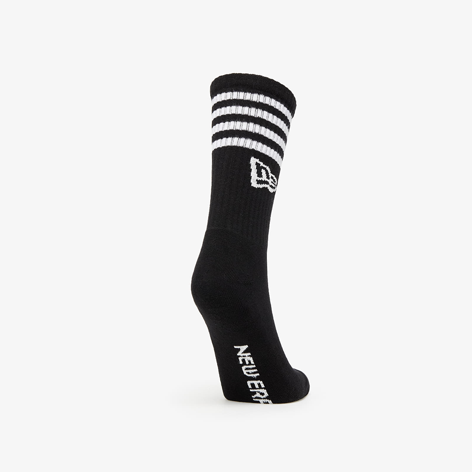 Calcetines New Era Stripe Crew 3-Pack Black