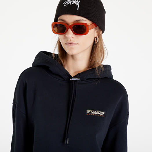 Women s Clothing NAPAPIJRI Hockey Hoodie Crop Black Queens