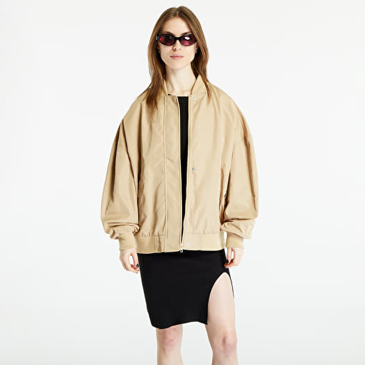 Jackets Urban Classics Ladies Recycled Oversized Light Bomber Jacket Union  Beige | Queens