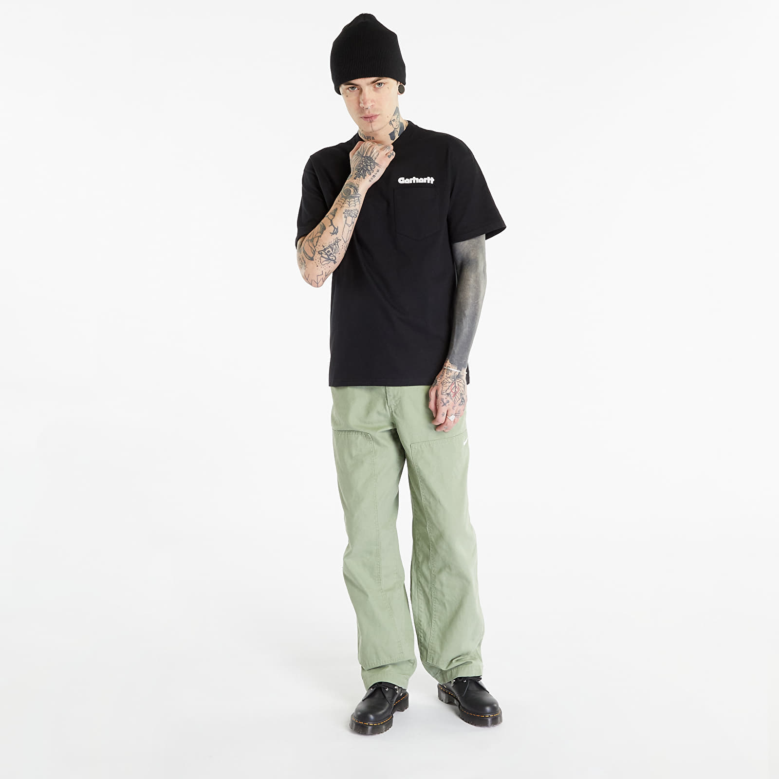 T-shirts Carhartt WIP Innovation Pocket Short Sleeve Tee UNISEX Black