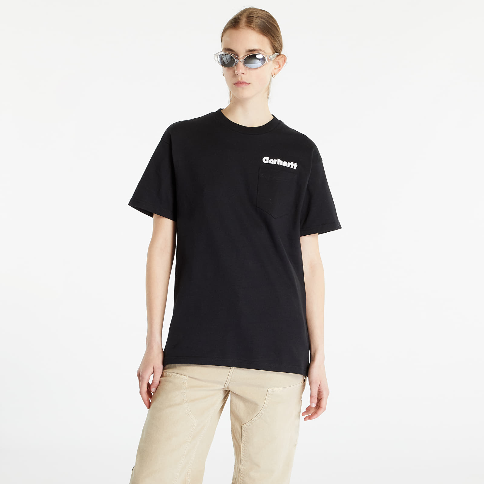 T-shirts Carhartt WIP Innovation Pocket Short Sleeve Tee UNISEX Black