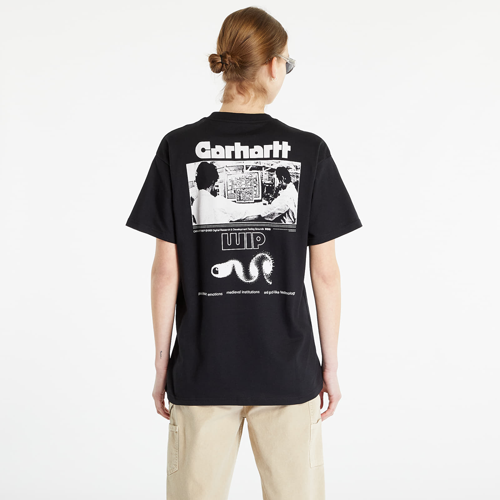 T-shirts Carhartt WIP Innovation Pocket Short Sleeve Tee UNISEX Black