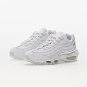 Air max 95 white and silver best sale