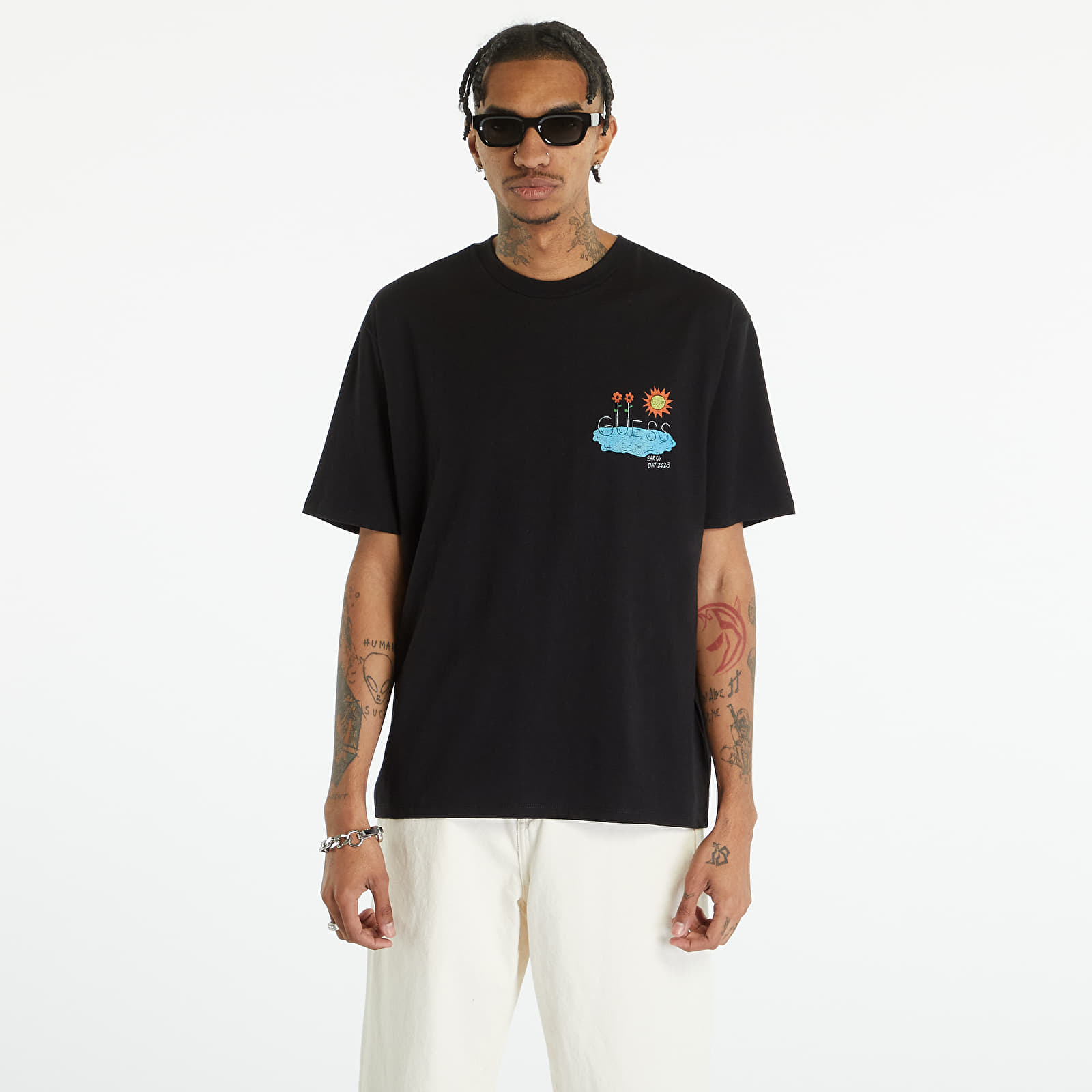 Guess jet black a996 shirt 2025