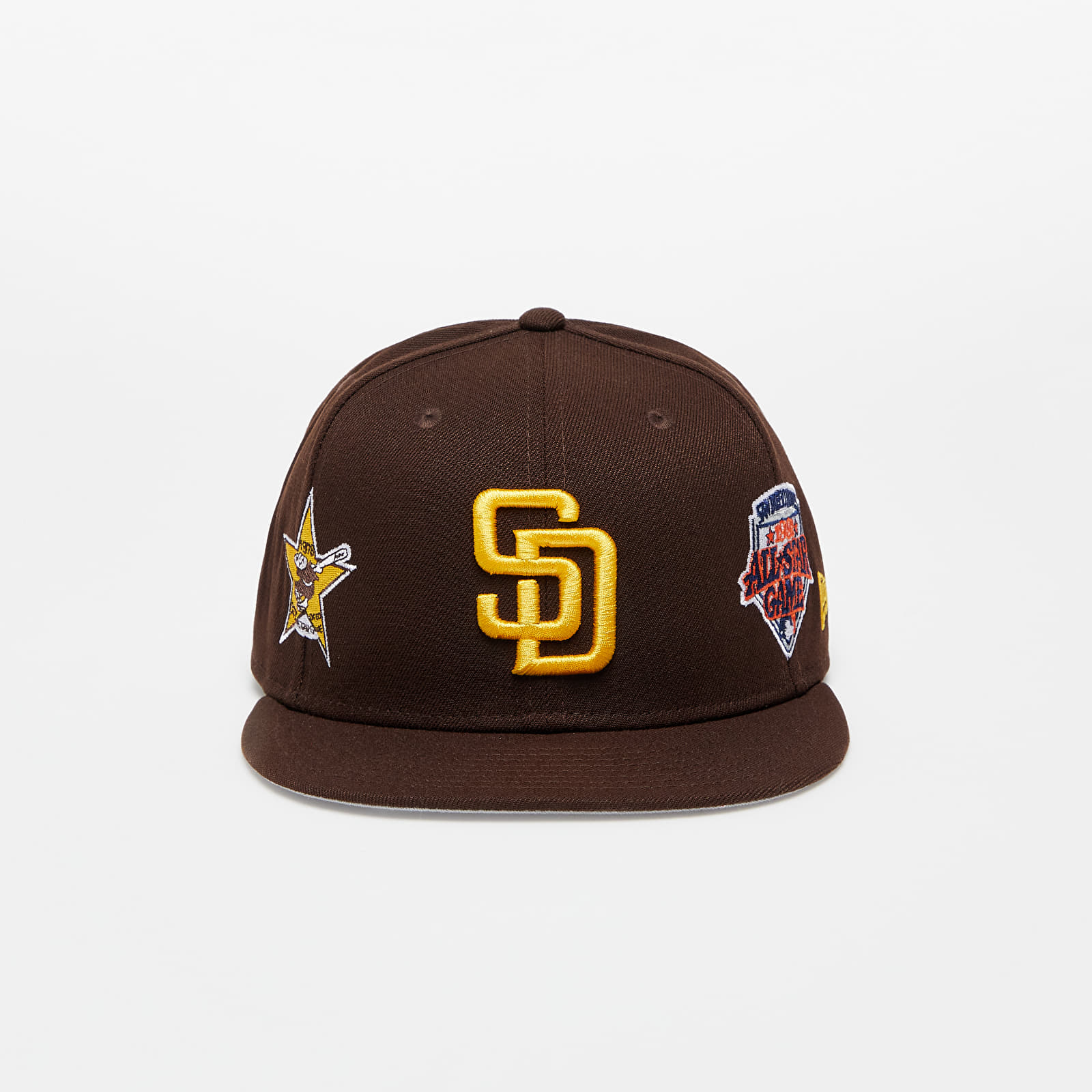 Lids San Diego Padres New Era 59FIFTY Fitted Hat - Black/Gold