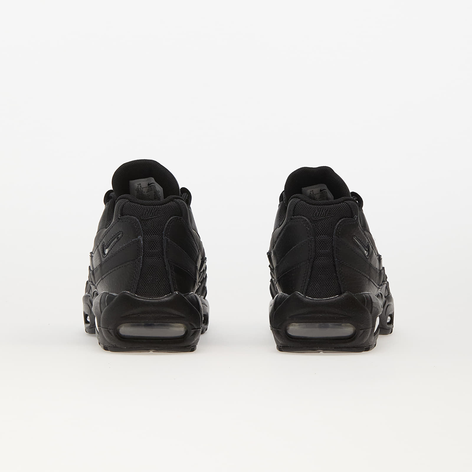 Men's sneakers and shoes Nike Air Max 95 Black/ Metallic Silver-Anthracite