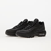 Turnschuhe und Schuhe fur Manner Nike Air Max 95 Black Metallic Silver Anthracite Queens