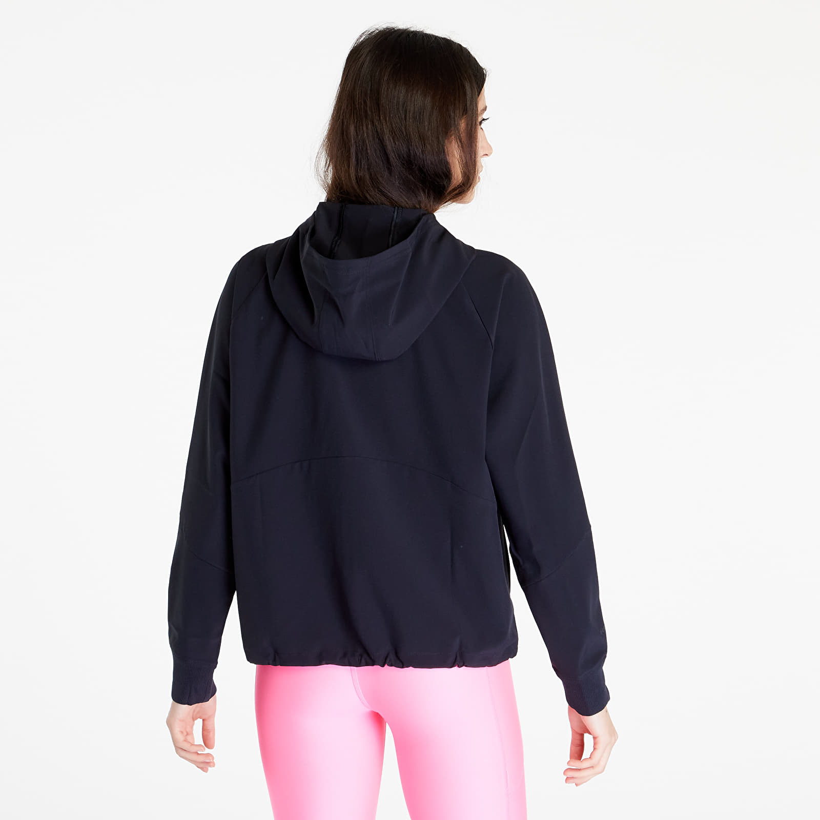 Chaquetas Under Armour Woven FZ Jacket Black/ Black/ White