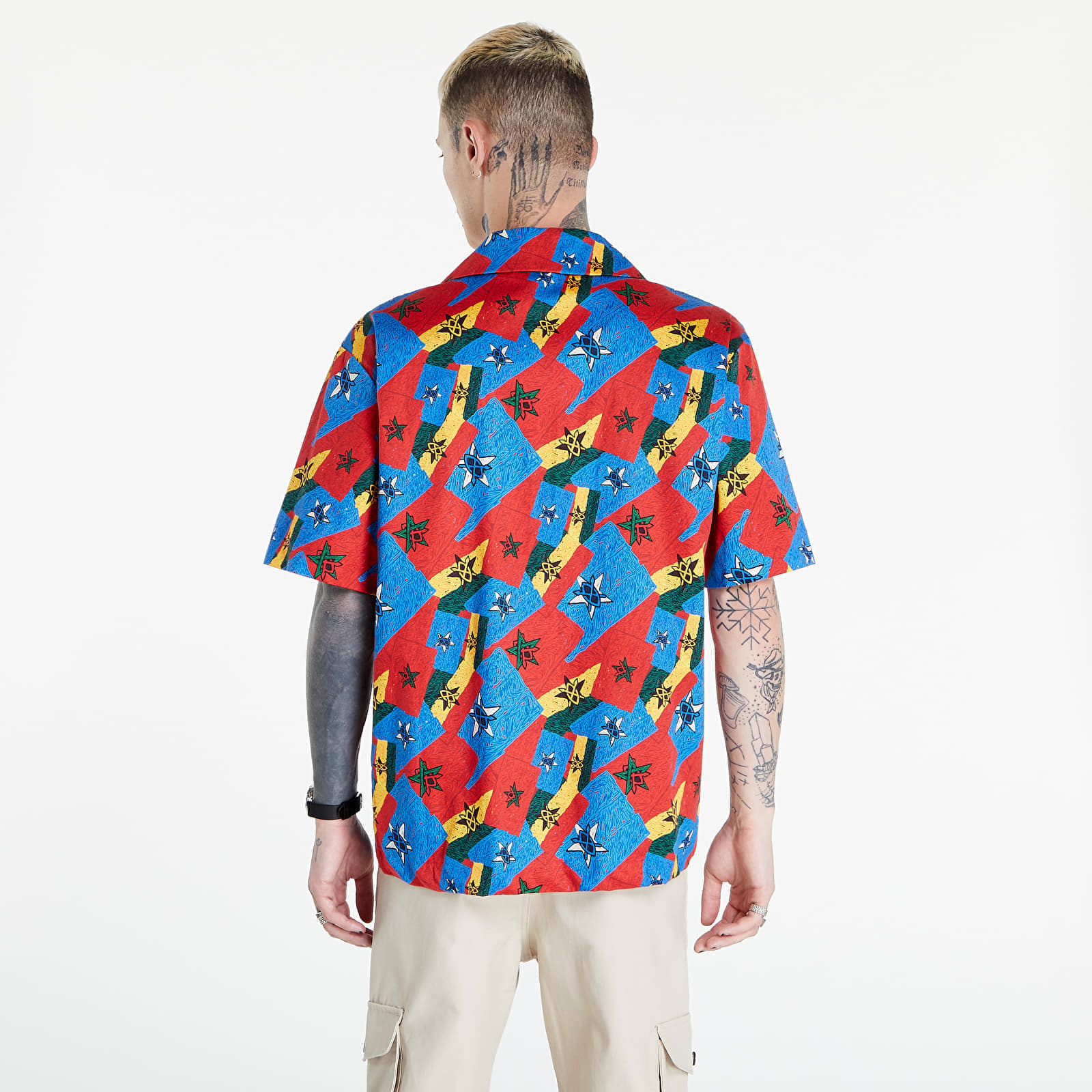 Shirts Daily Paper Reflag Shirt Red/ Blue/ Yellow Flag