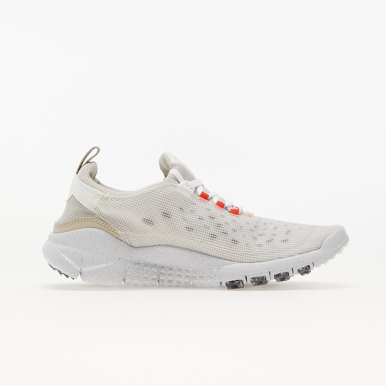 Men's sneakers and shoes Nike Free Run Trail Crater White/ Orange-Cream Ii-Cave Stone