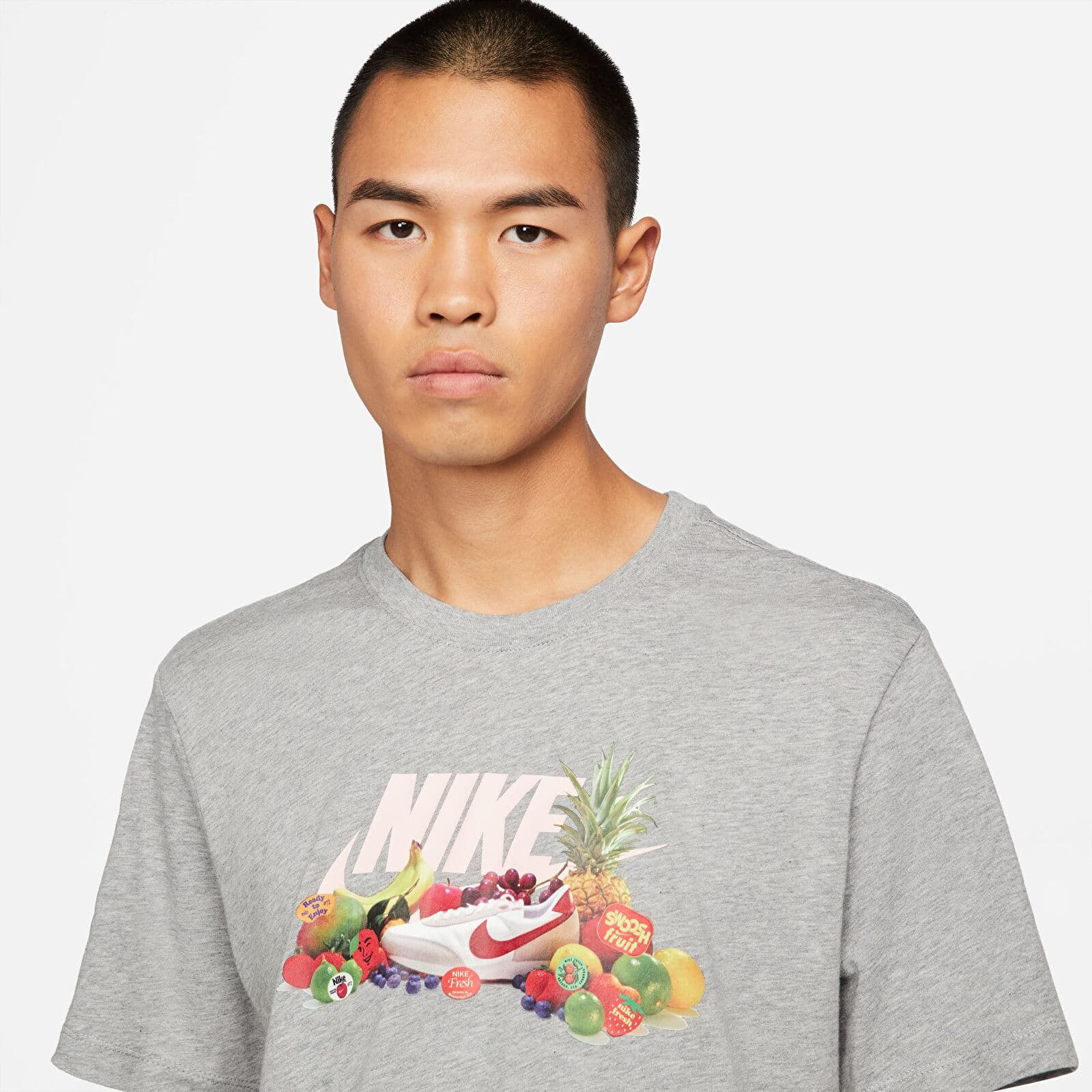 Majice i košulje Nike NSW So 3 Photo Tee Dk Grey Heather
