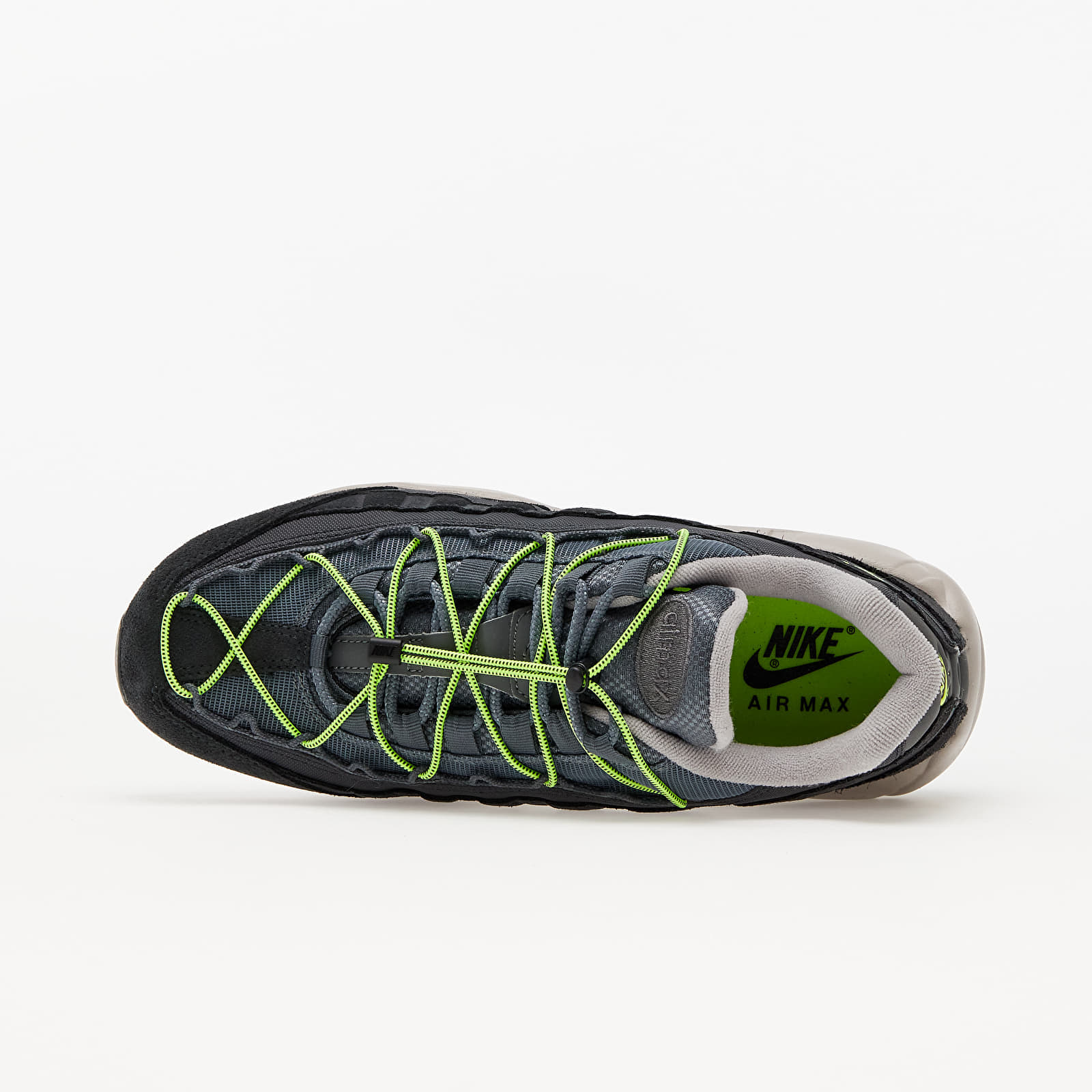 Zapatillas Hombre Nike Air Max 95 Off Noir/ Volt-Iron Grey-College Grey
