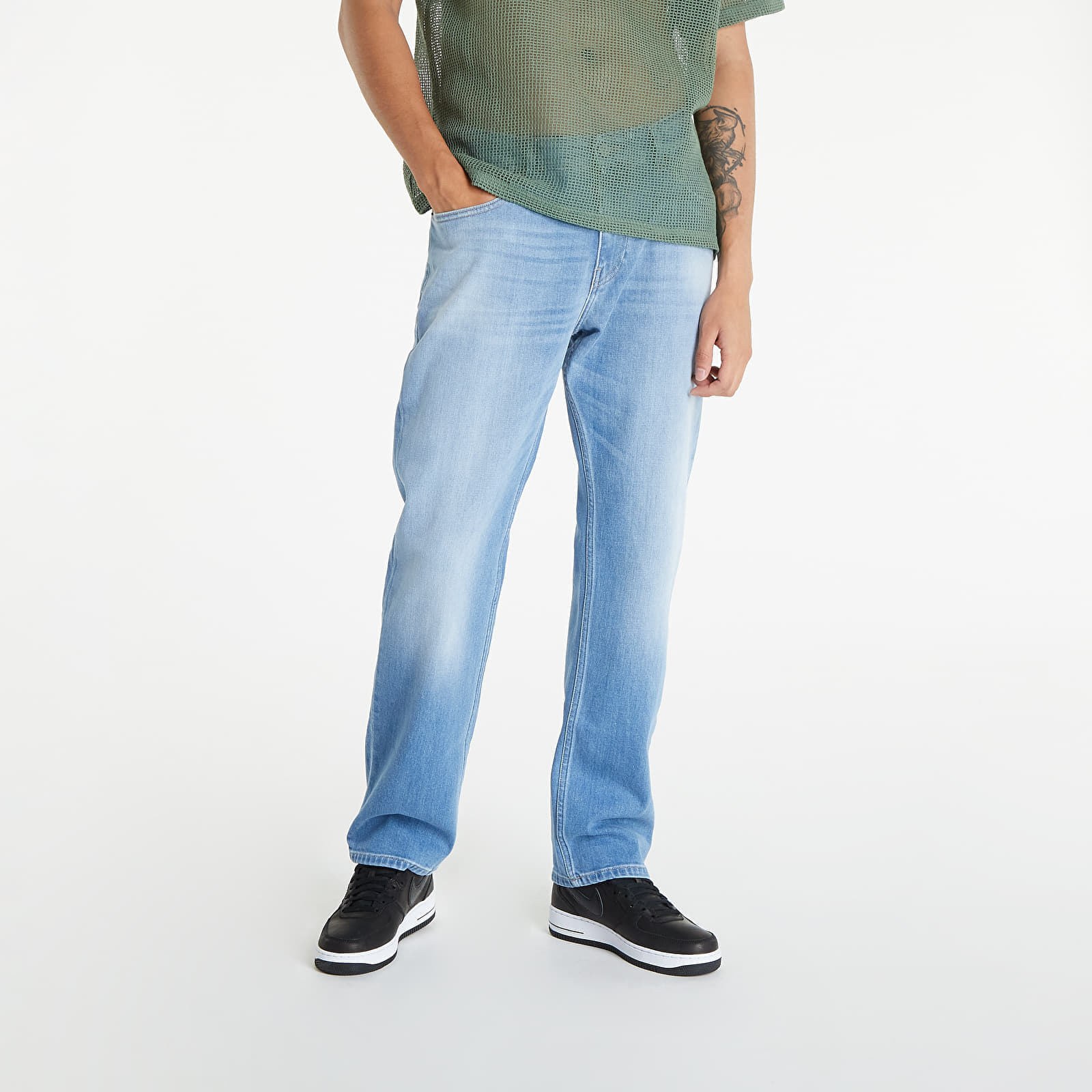Jeansy TOMMY JEANS Ryan Regular Straight Pants Denim Medium