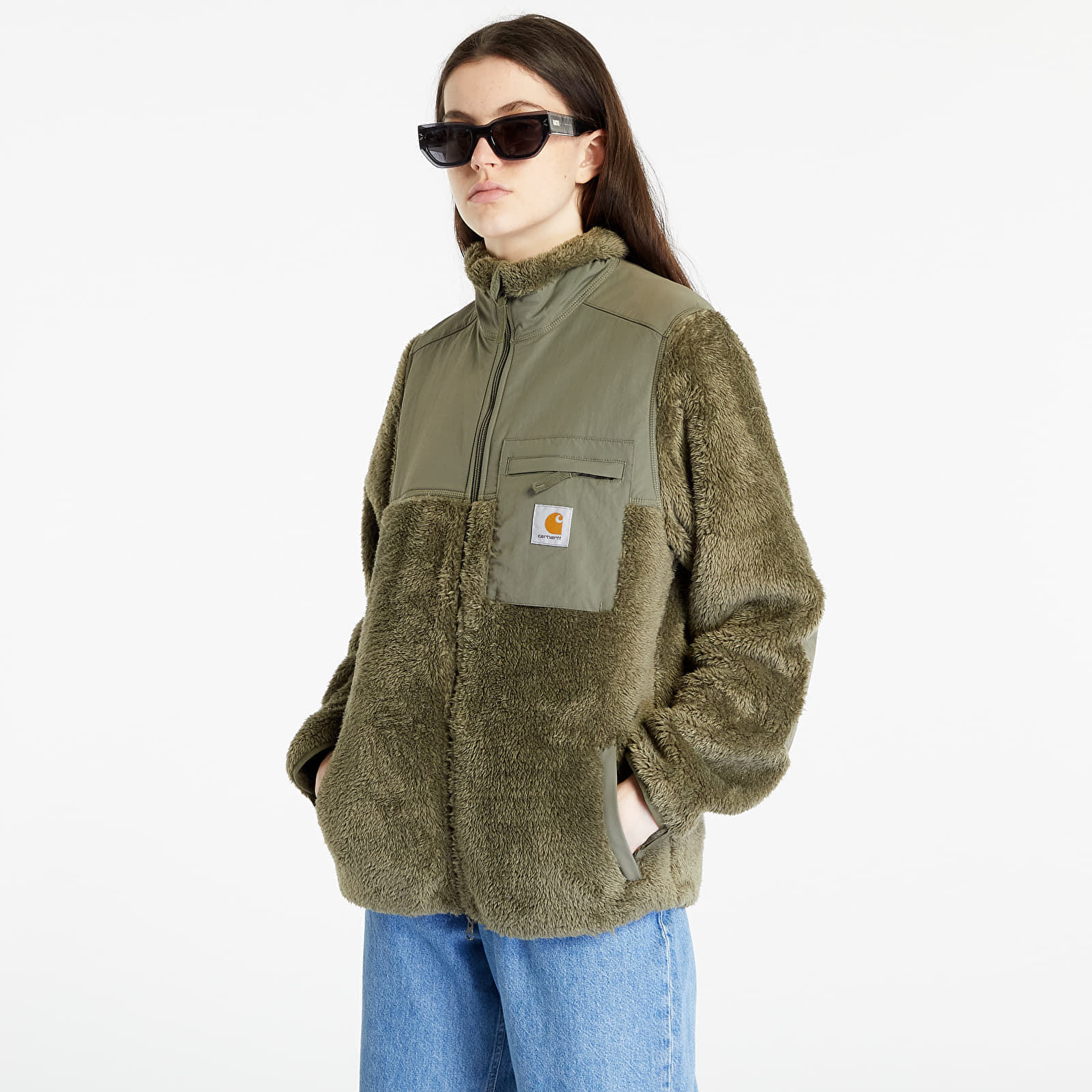Jackets Carhartt WIP Jackson Sweat Jacket Seaweed