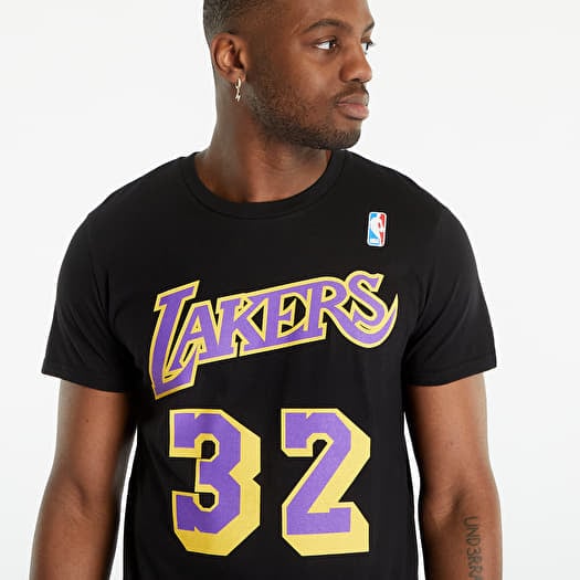 Los Angeles Lakers 3 x Champions Lakers T-Shirt By Mitchell & Ness