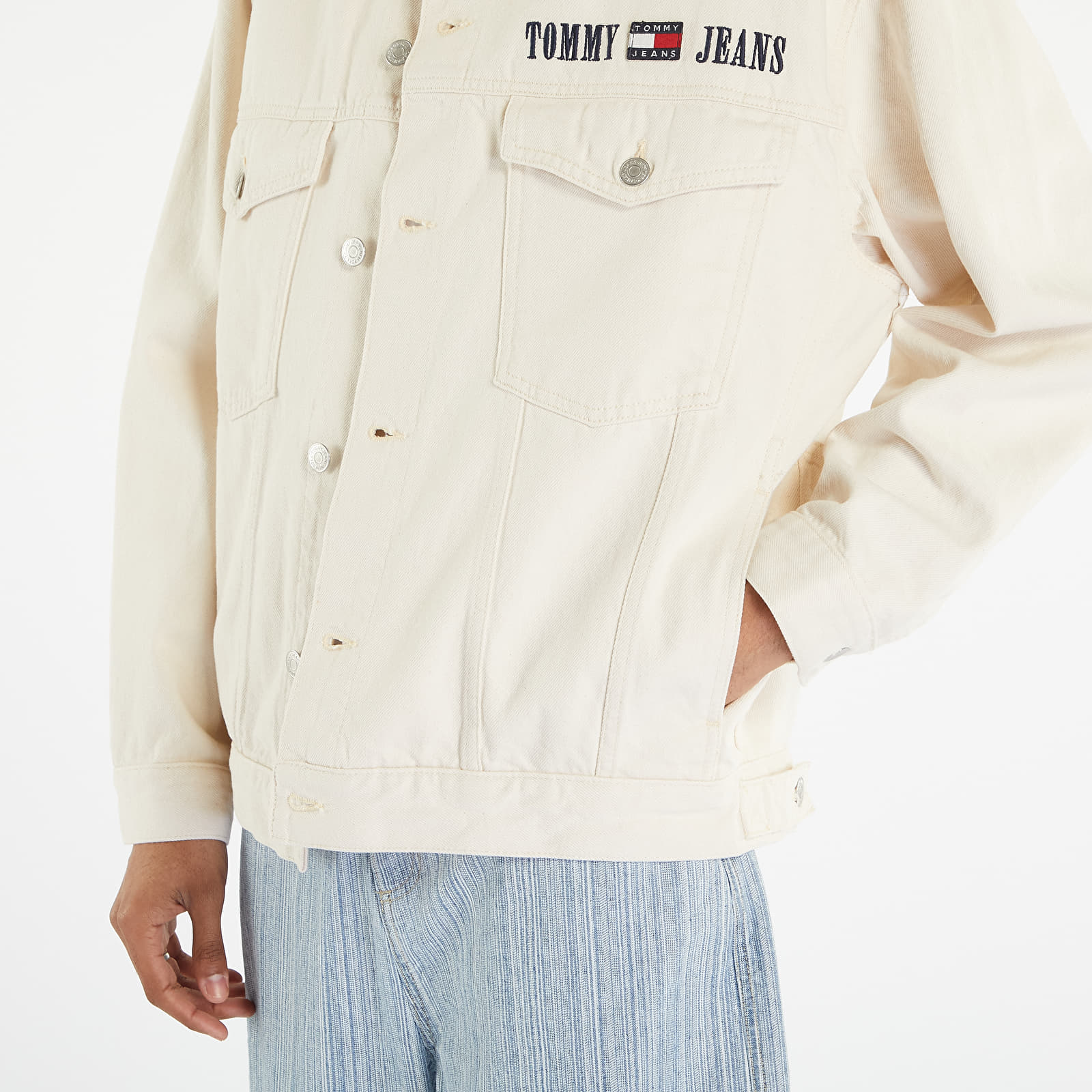 Jackets TOMMY JEANS Aiden Oversized Jacket Denim Queens