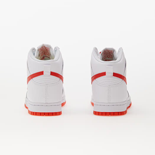 Sb dunk high red and white cheap