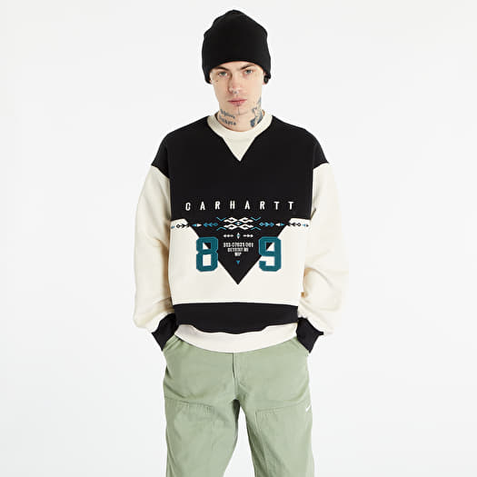 Carhartt wip crewneck best sale black