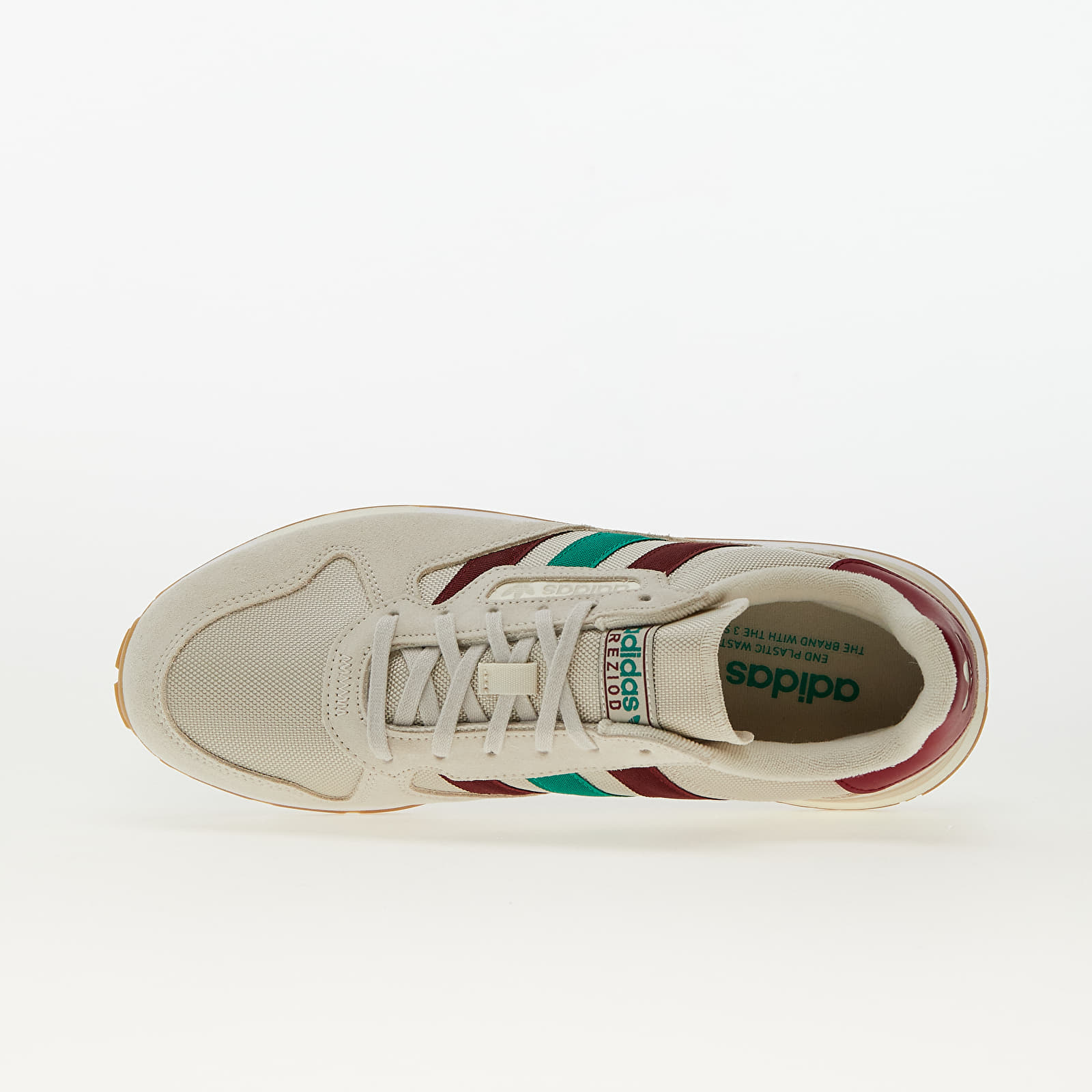 Men's sneakers and shoes adidas Originals Treziod 2 Aluminium/ Core Burgundy/ Court Green